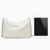 New CALVIN KLEIN Synthetic Material Shoulder Bags Small Square Bag Crossbody Bags Medium Size Women's Ivory White DH3575-115