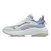Li-Ning Shock Absorbing Non-Slip Durable Low-Top Casual Shoes Women sneakers Gray White AGCR326-3
