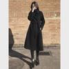 2023 Autumn/Winter Slim Double-Faced Wool Coat - Over-Knee Length