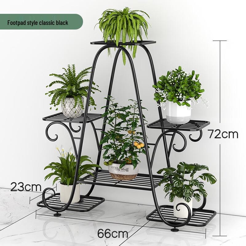 Multi-Tier Movable Plant Stand