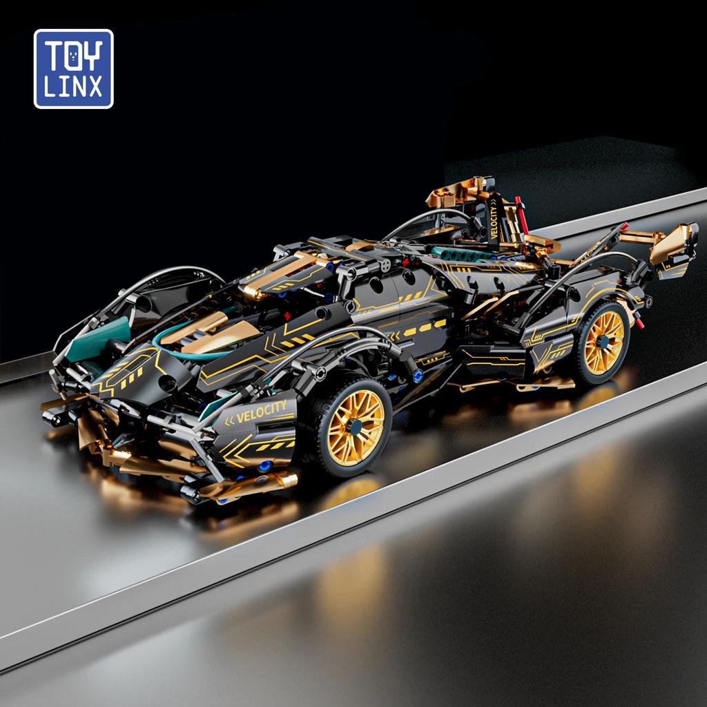 ToylinX 1:14 Bausteinspielzeug ABS Technic Material Bausteine DIY Steine Geschenk für Erwachsene