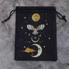 Samt Tarot Aufbewahrungstasche Brettspiel Karten Kordelzug Tasche Schmuckbeutel