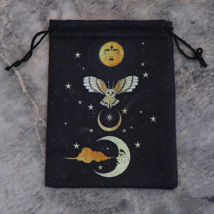 Samt Tarot Aufbewahrungstasche Brettspiel Karten Kordelzug Tasche Schmuckbeutel