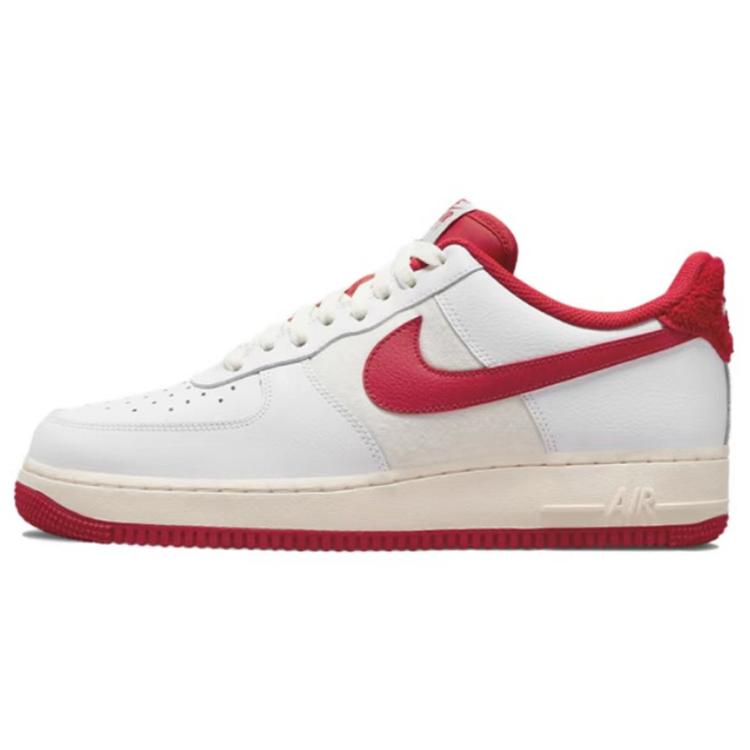 Nike Air Force 1 Skateboard Shoes Men's Beige Red Blue DO5220-161(Team22-A-BOX)