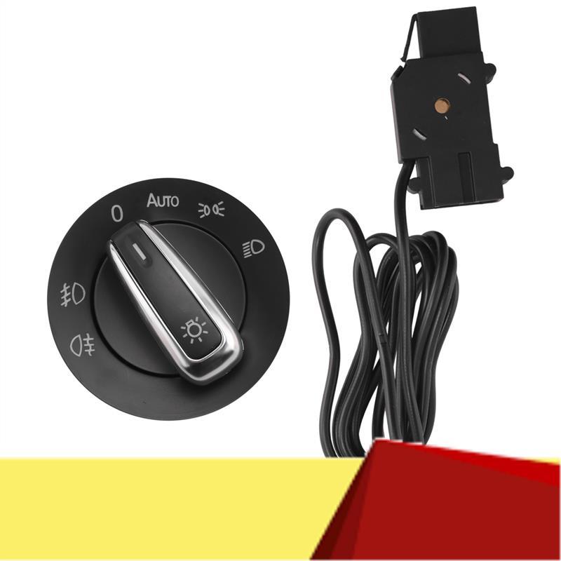 Auto Headlight Switch Replacement Accessories For VW Golf Plus Jetta MK5 MK6 Scirocco Amarok Caddy For Seat Alhambra 5ND941431B-