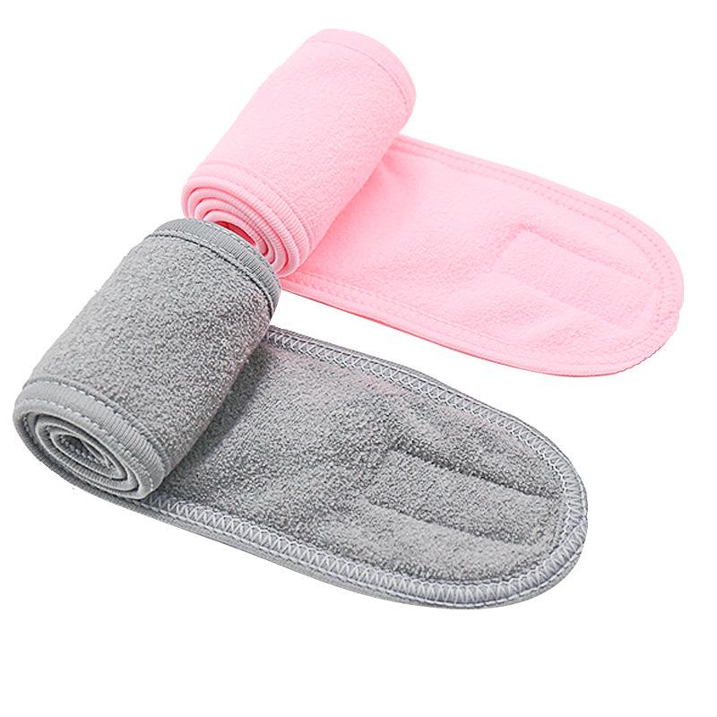 Bandeau de Sport Velcro Double Couche pour Post-partum, Lavage du Visage, Course à Pied et Style Transfrontalier