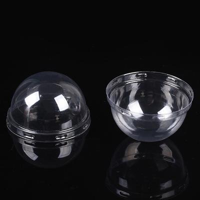50pcs Plastic Cupcake Paper Cup Transparent Lid Cover Hat for Upper Caliber 5/5.8/6.8cm Baking Cups Muffin Cup Cake Decoration