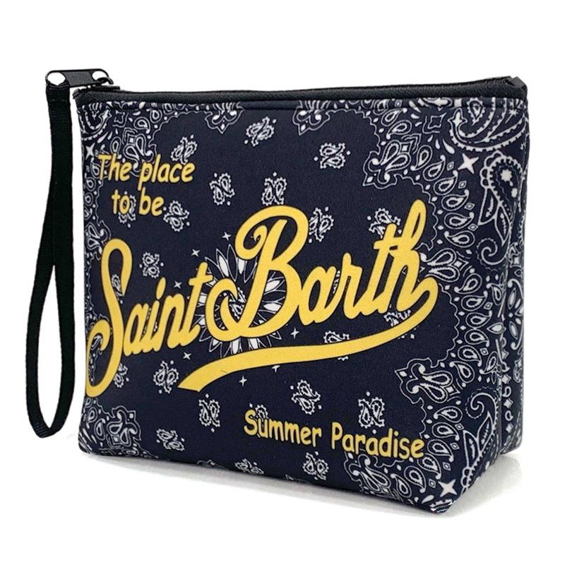 Bella borsa da donna borsa portaoggetti da donna portatile borsa da toilette materiale per immersioni borsa per cosmetici impermeabile