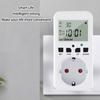 Automatic Light Controlled Timer Socket with Safety Designs & Timing Option Energy Save Device Suitable for Wall Outlet