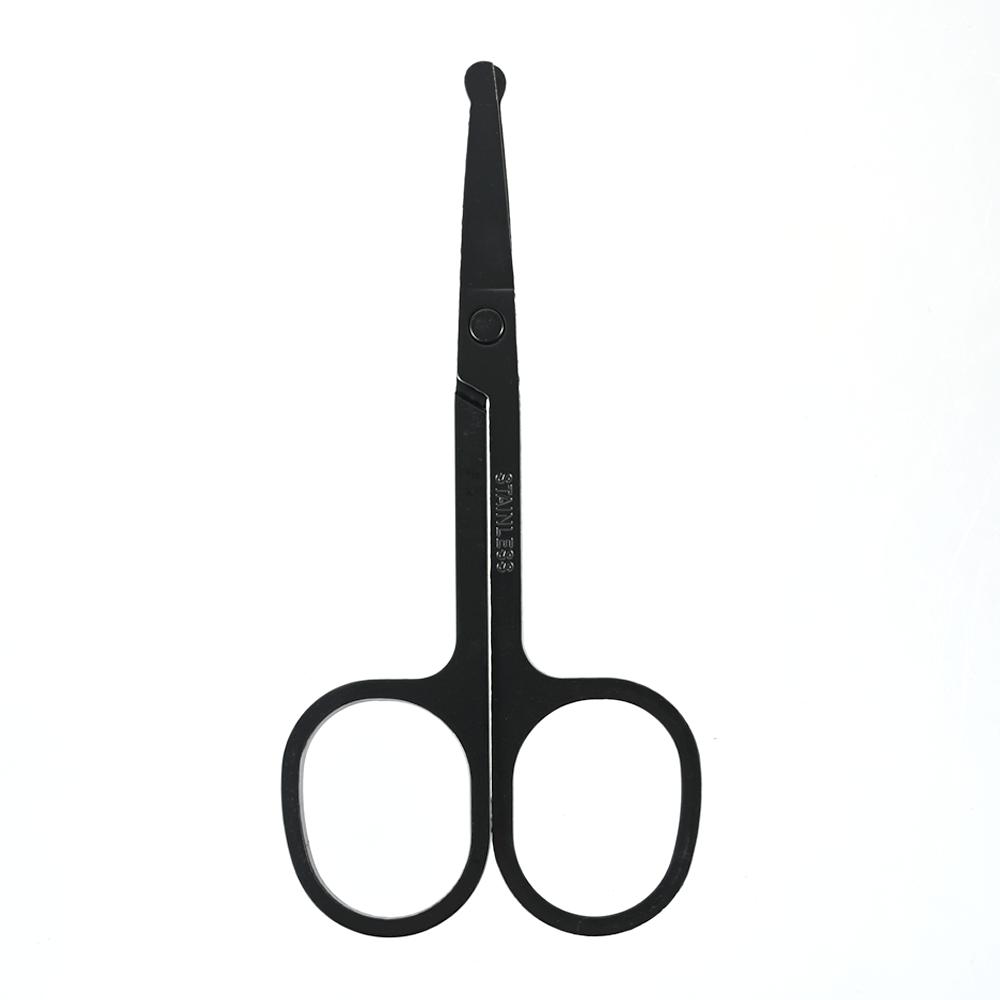 Small Scissors Scissors Scissors For New 1Pc 3.5" Stainless Steel Mini Portable Curved Mustache Nose Ear Hair Remover Trimmer