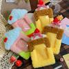 French Baguette Plush Doll Keychain – Cute Bread Pendant for Bags