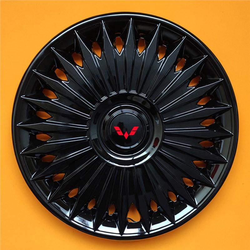 Compatible Wheel Hub Covers for Wuling Rongguang (Double Row), Hongguang VPLUS, Zhiguang S, and Zhengcheng (Single Row).