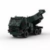 Military Hummer Vehicle 4x4 RG-M142 Building Blocks Toy Car Army Collect Kids Gift Mine Resistant