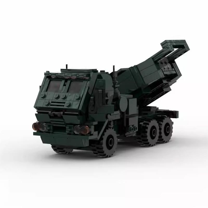 

Військовий автомобіль HUMMER Серія автомобілів Bricks Mine Resistant 4x4 RG-M142 Building Blocks Toy Car Army Collect Toy Kids Gifts