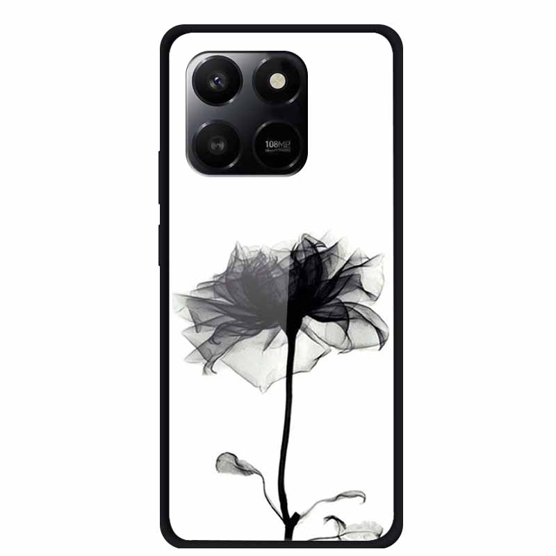 6.77" Glass Back Cover For Honor 400 Smart X7d 2025 Case Tempered Glass Case For Honor Play 10T 5G Case Protective Fundas Shells