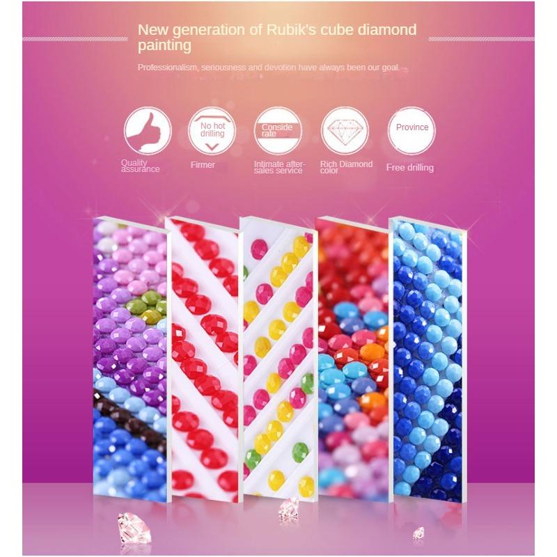 DIY Children's Diamond Painting Size Diamond Painting 5D Diamond Painting Children's Puzzle Toy Sticking Diamond Painting