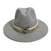 Western Cowboy Hat Jazz Hat Season Men'S And Women'S Retro Top Hat