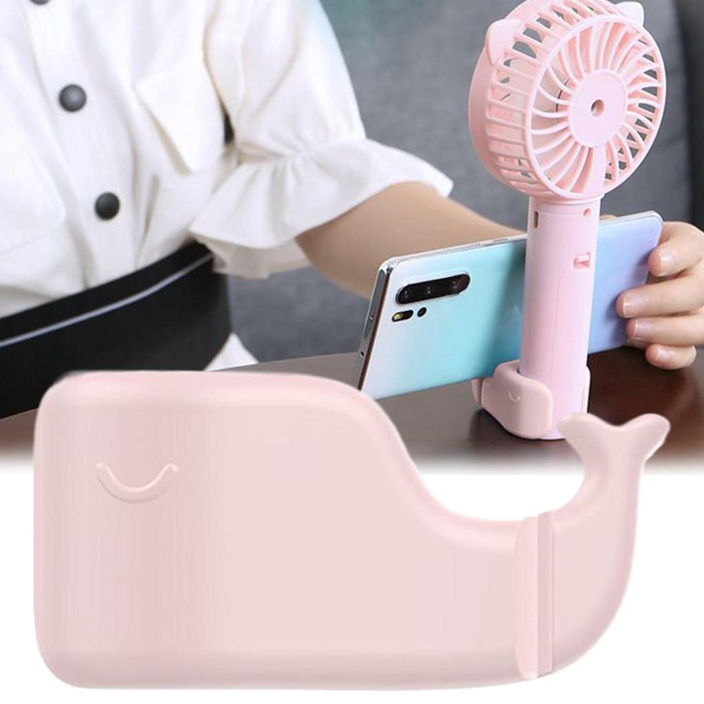 Umbrella Fan Holder Parasols Handlehd Cooler Holder Non-Slip Fan Fixation Clip for Umbrella for Workplace Outdoors Home