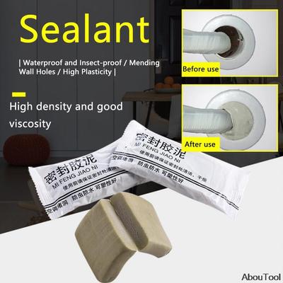 Wall Hole Sealing Glue Household Air Conditioning Mending Wall Hole Plasticine Waterproof Sewer Pipe