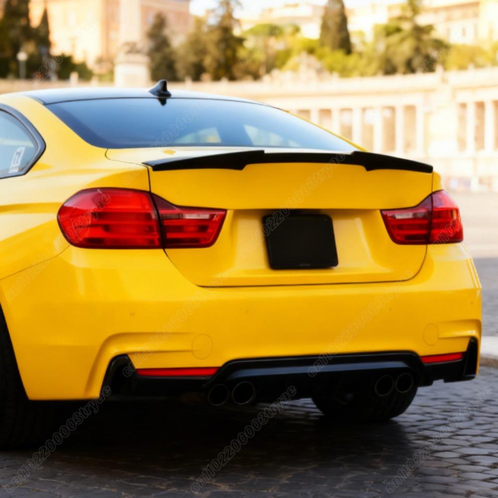 For BMW 4 Series F32 2 Door Coupe 2013 2014 2015 2016 2017 2018 2019 Car Trunk M4 Style Rear Spoiler Wing Body Modification Kit