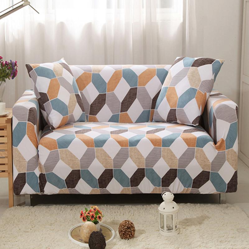 1 To 4Seater  Super Stretch Printed Sofa Covers for Couch Covers Sofa Slipcovers Soft for Living Room Furniture Chair Protector