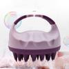 Portable Silicone Shampoo Brush Handheld Round Soft Scalp Massage Hair Brush