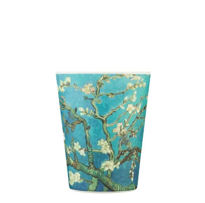 Ecoffee Cup (Ecofee Cup) - Reusable, Eco-Friendly Cup and Saucer, Vincent Van Gogh, 350ml, 812 033