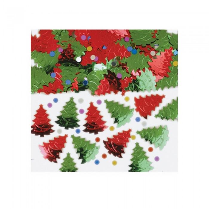 Amscan Metallic Christmas Tree Confetti