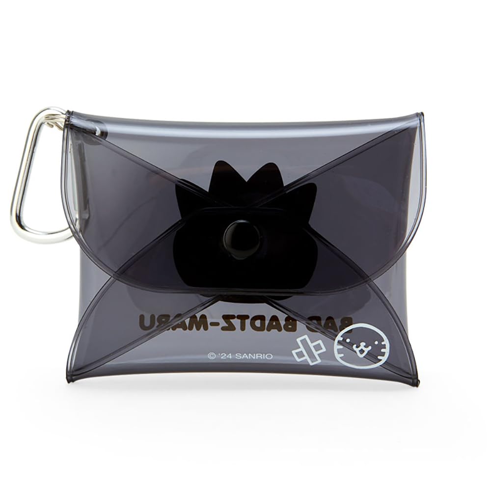 Sanrio Mini Clear Functional 8 x 10 x 147176 Case, Badtz-Maru, Case, Badtz-Maru, 1.5 cm, Character,