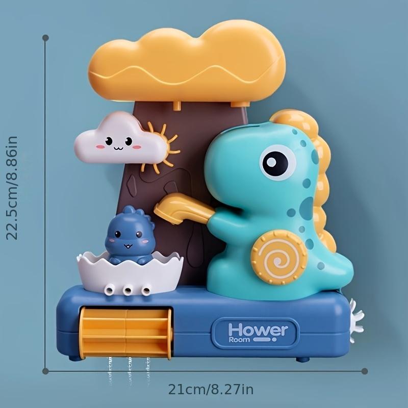 Cartoon Dinosaur-Shaped Bathroom Toys, Spinning Toys, Bath Toys, Bathroom Toys, Christmas Gifts, Halloween, Thanksgiving, Toys for Boys,Gift Toys.