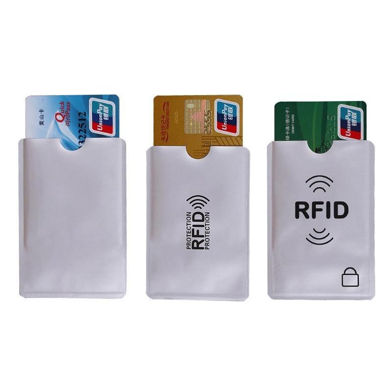 10 Pcs Multiple Styles Shielded Sleeve Card Blocking IC Card Protection ...