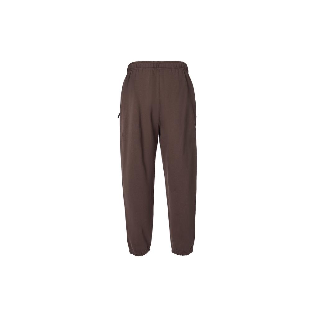 New Nike Solo Swoosh Men's Fleece Pants Brown DX1365-237
