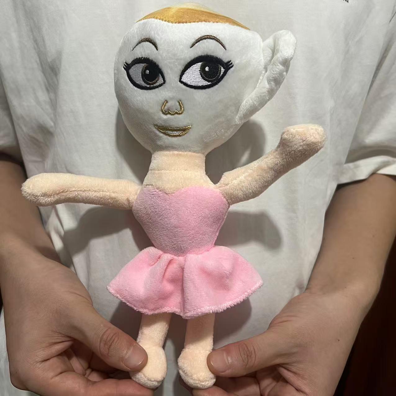 

New cross-border tung tung tung sahur American Shan Hai Jing parody plush toy doll 15cm
