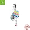 Easter Bunny Egg Series Diy Bracelet Beaded Children'S Fun 925 Silver Bead Accessories