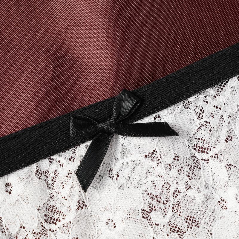 Sexy Transparent Lace Flower Panties New Fashion Middle Waist Bowknot Mesh Underwear for Women Lingerie