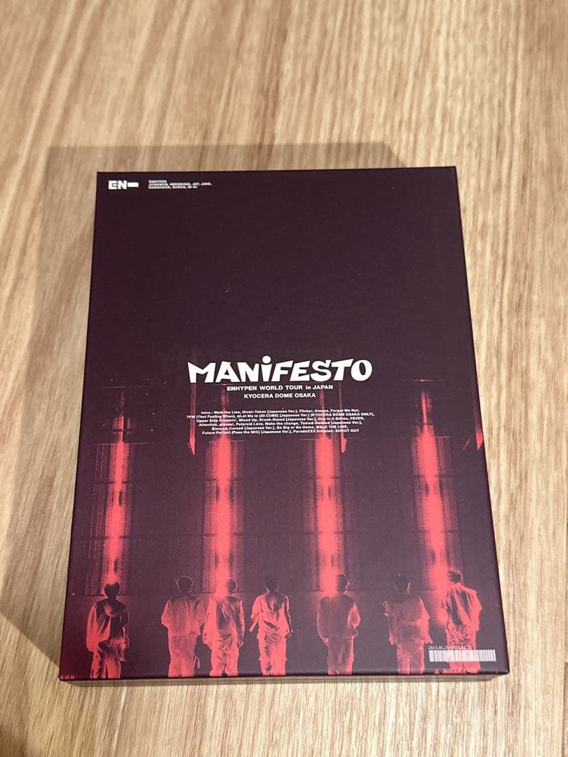 

[USED] MANIFESTO DVD 2023 Kyocera Dome