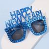 Funky Glasses For Christmas 2026 And  Year'S Gifts Happy  Year Decorative Glasses Party Props  Year Party Supplies