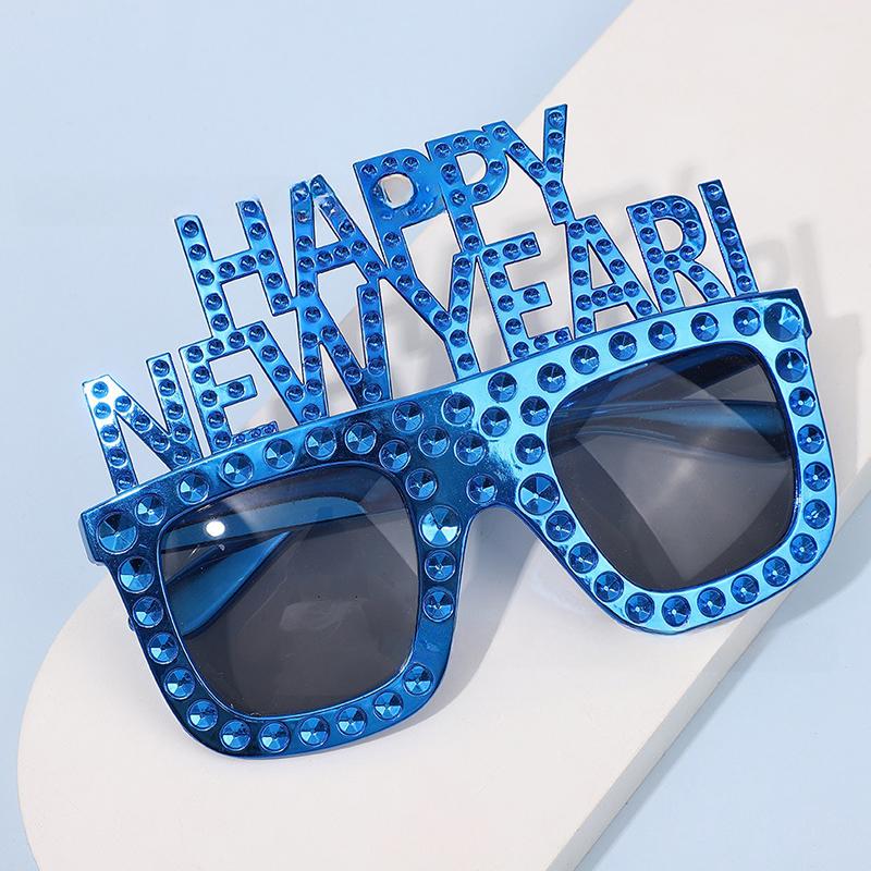 Funky Glasses For Christmas 2026 And  Year'S Gifts Happy  Year Decorative Glasses Party Props  Year Party Supplies