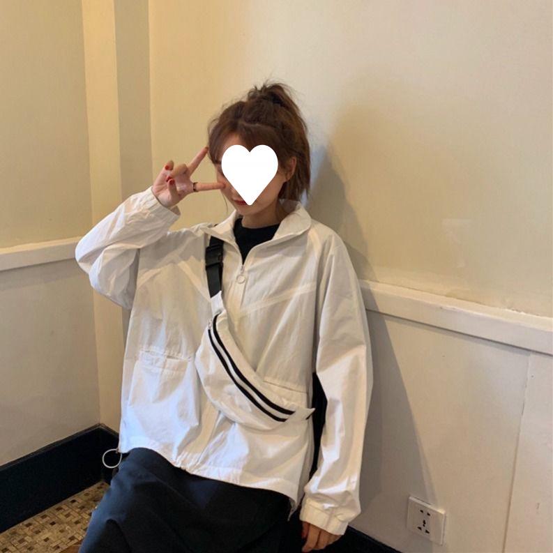 2021 Women's Korean Style Retro Long Sleeve Sun Protection Jacket