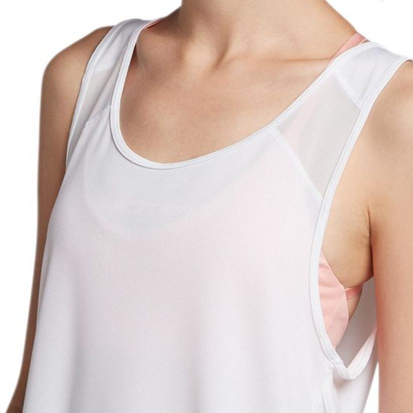 Nike Dri-Fit Breathe Casual Sports Comfortable Simple Breathable Vest Women Tops White Black 930355-100