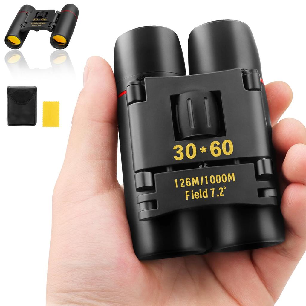 Binoculars for Live Performances, Telescope with 20x Zoom, Opera Glasses, Anti-Vibration, Ultra-Lightweight, Compact, Waterproof and Dustproof,