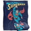 SUPERMAN Superhero Soft Touch Blanket