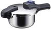 Pearl Metal HB-2056 Stainless Steel Pressure Cooker, 3.5L, Lightweight, Switchable, One-Handed Operation, Time-Saving, IH Compatible