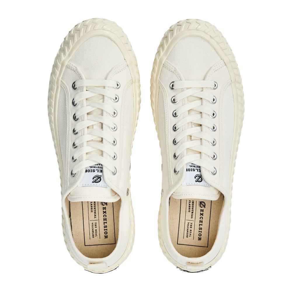 Excelsior 2025Fw Bolt Wide White Sneakers Unisex Size