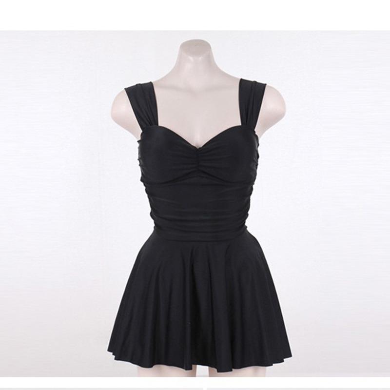 New Swimsuit Women's Conservative Split Swimsuit Slim Belly Swimsuit Hot Spring Skirt Swimsuit Fashionable and Sexy
