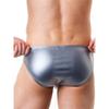 Men's Faux Leather Briefs Patent Leather Sexy Chastity Underwear Sissy Fetish Adult  Abdl
