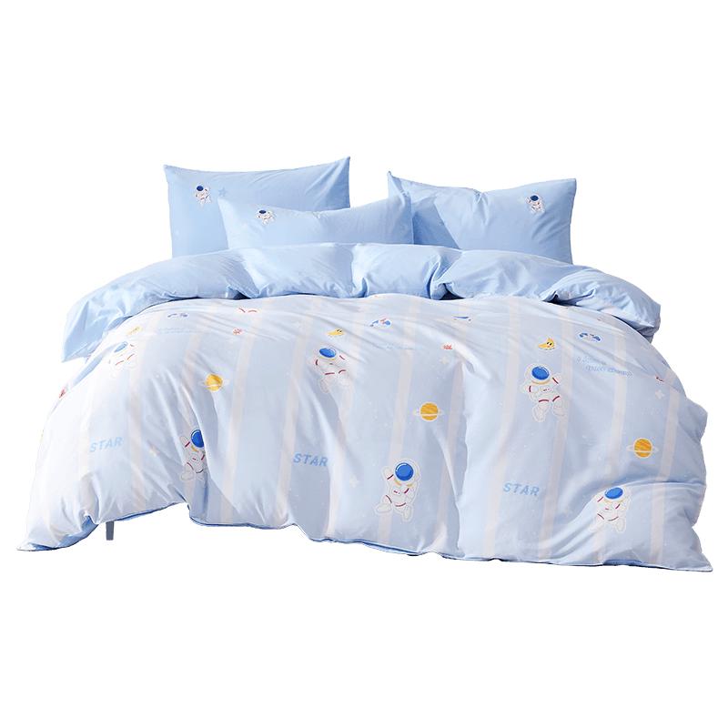 Mercury Home Textiles Хлопковое постельное белье Пододеяльник 1.2m Bed (150x210cm)