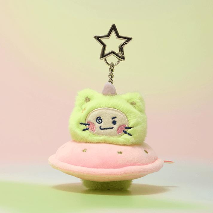 TREASURE TRUZ Planet Mini Plush Key Ring