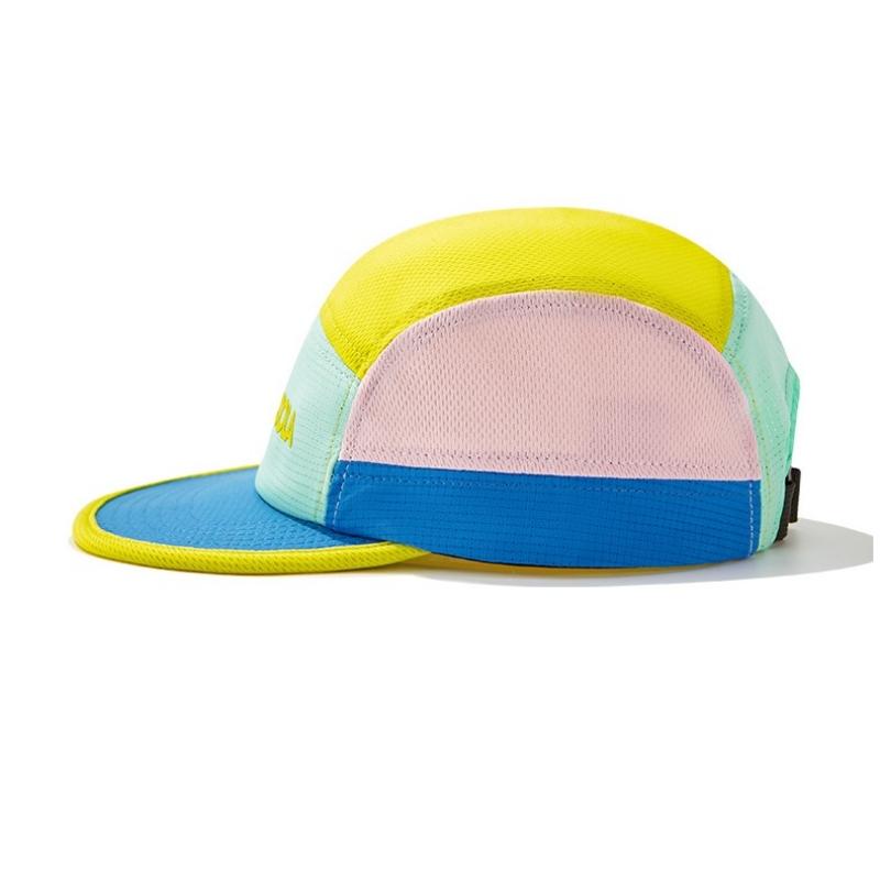 Ultralight Five Panel Mesh Caps Quick Drying Breathable Running Caps Outdoor Sports Cycling Baseball Snapback Camp Hat