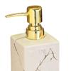 Ceramic Soap Dispenser 17oz Sturdy Modern Elegant Empty Body Wash Dispenser for Kitchen Laundry Home Countertop Bathroom
